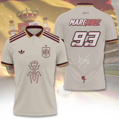 Spain National Team 2026 FIFA World Cup Champions 3D Apparel V9
