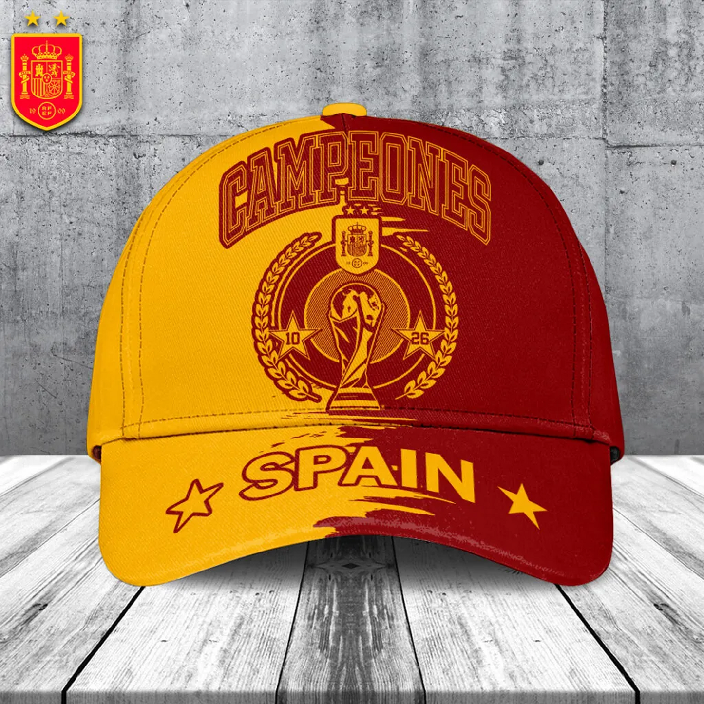 Spain National Team 2026 FIFA World Cup Champions Classic Cap V2