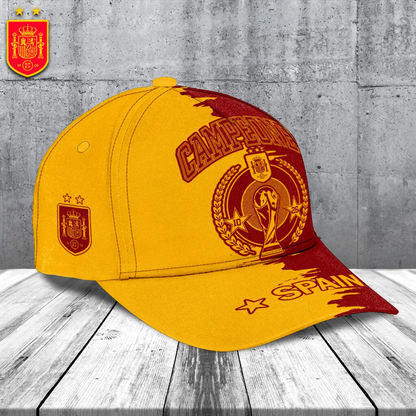 Spain National Team 2026 FIFA World Cup Champions Classic Cap V2