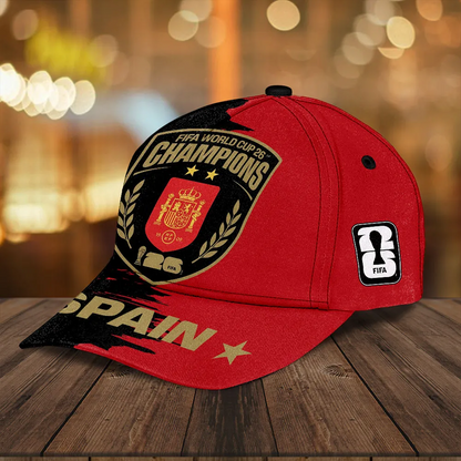 Spain National Team 2026 FIFA World Cup Champions Classic Cap V3