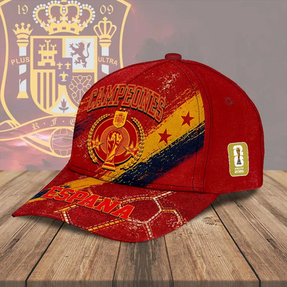 Spain National Team 2026 FIFA World Cup Champions Classic Cap V5