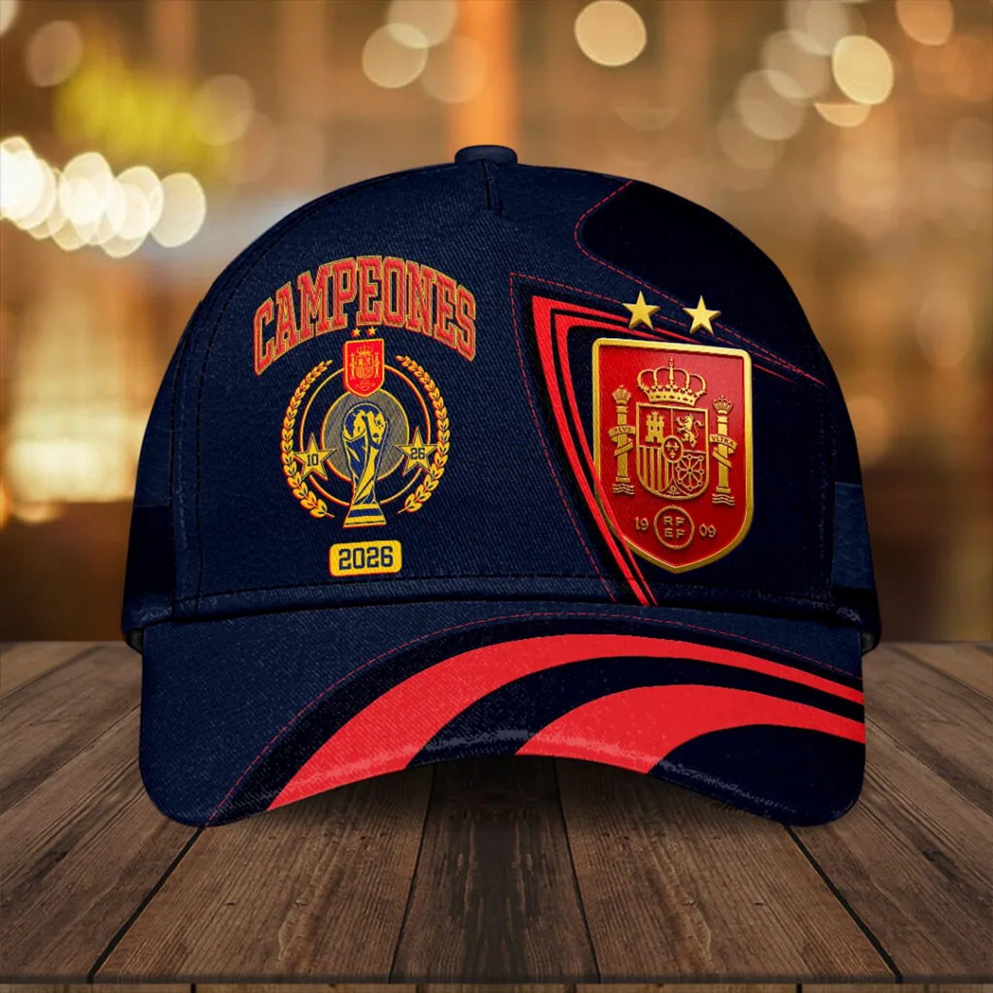 Spain National Team 2026 FIFA World Cup Champions Classic Cap V7