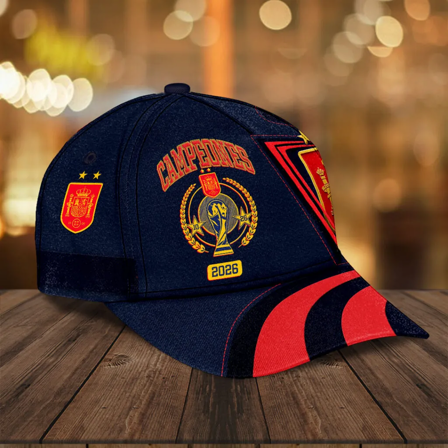 Spain National Team 2026 FIFA World Cup Champions Classic Cap V7