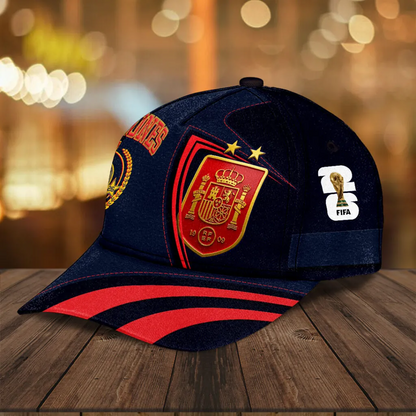 Spain National Team 2026 FIFA World Cup Champions Classic Cap V7