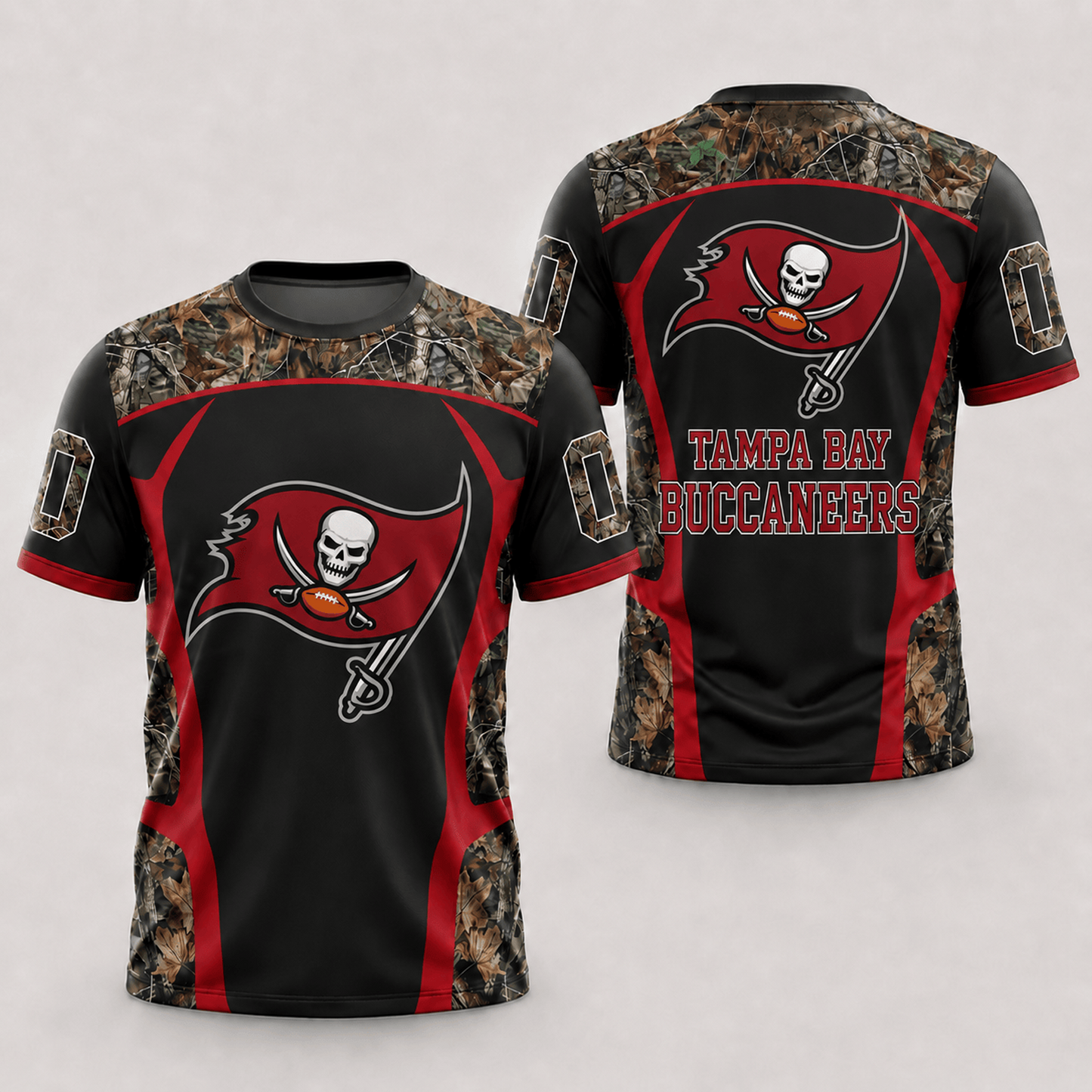 TB x NFL Hunting Camo 3D Shirt