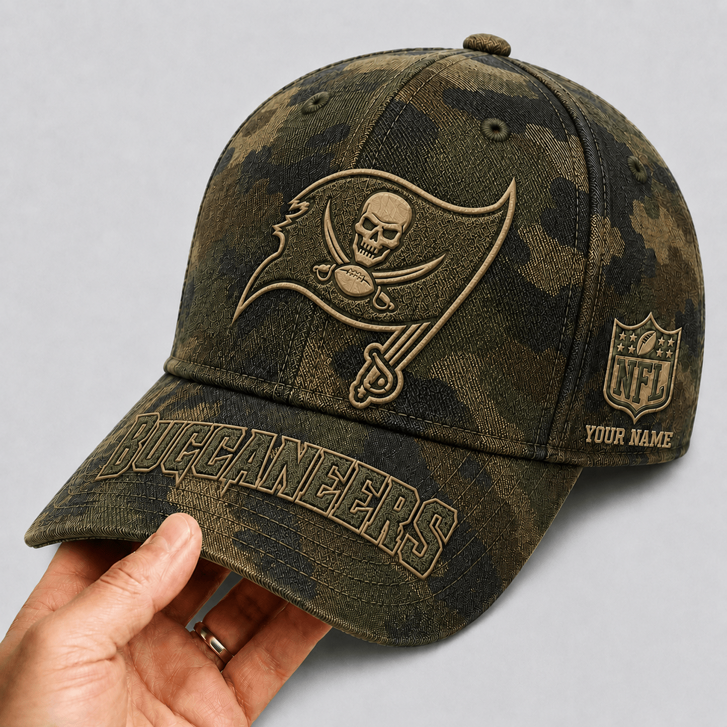 TB x NFL Military Camo Classic Cap