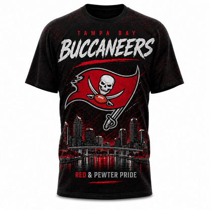 TB x NFL Premium Skyline Pride Football T-Shirt