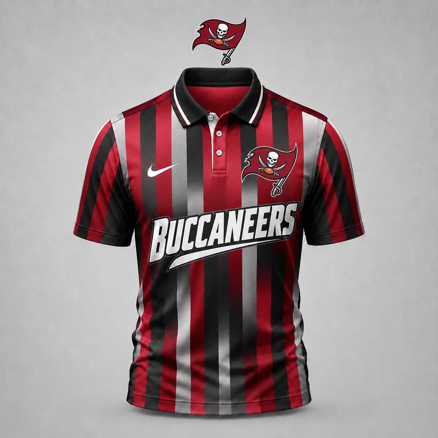 TB x NFL Premium Team Polo Shirt For Men Football