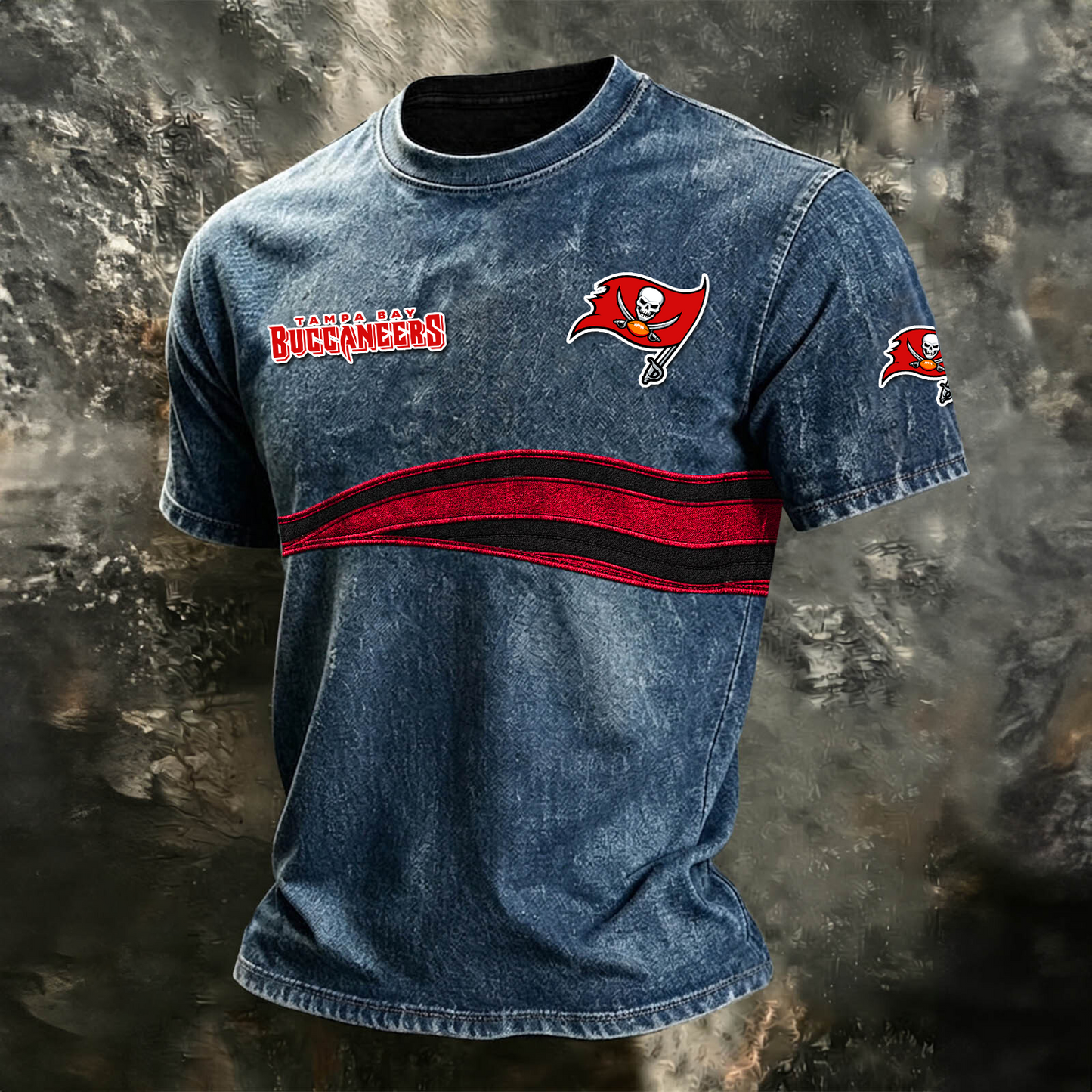 TB x NFL Washed Cotton Retro Men's T-shirt