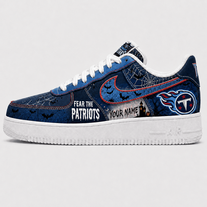 TEN x NFL Fear The Team Halloween AF1 Sneakers 1807