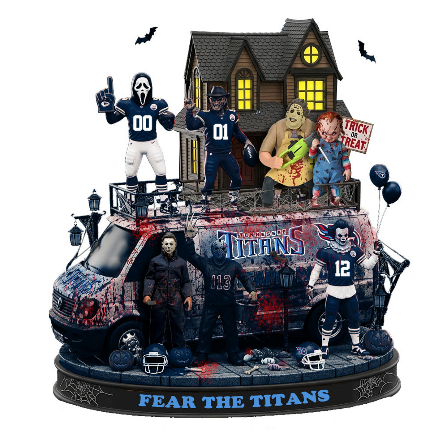 TEN x NFL Halloween Acrylic Plaque