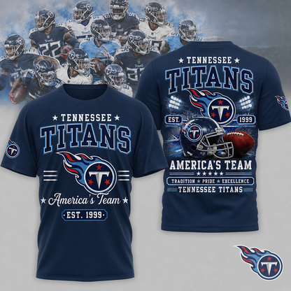 TEN x NFL Premium Team Tradition Pride 3D Shirt