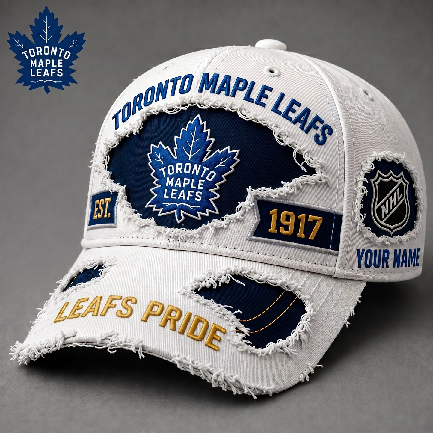 PREMIUM NHL X TML EXCLUSIVE PERSONALIZED CAP FOR GAME DAY
