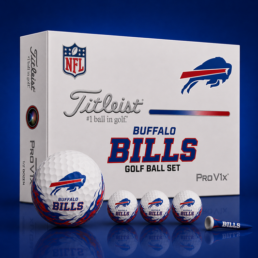 Titleist X Premium NFL BUF PERSONALIZED GOLF BALL LIMITED EDITION 2408 V2