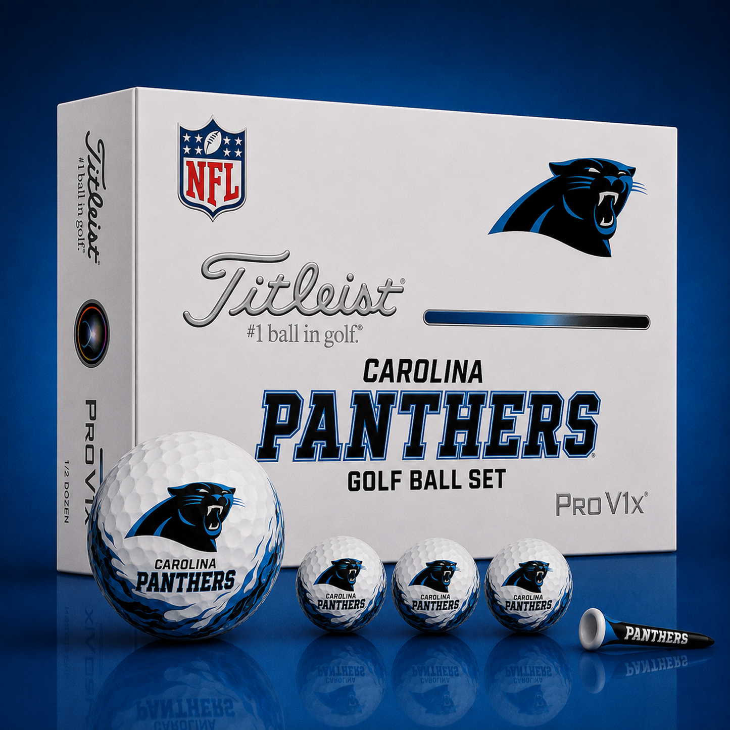 Titleist X Premium NFL CAR PERSONALIZED GOLF BALL LIMITED EDITION 2408 V2