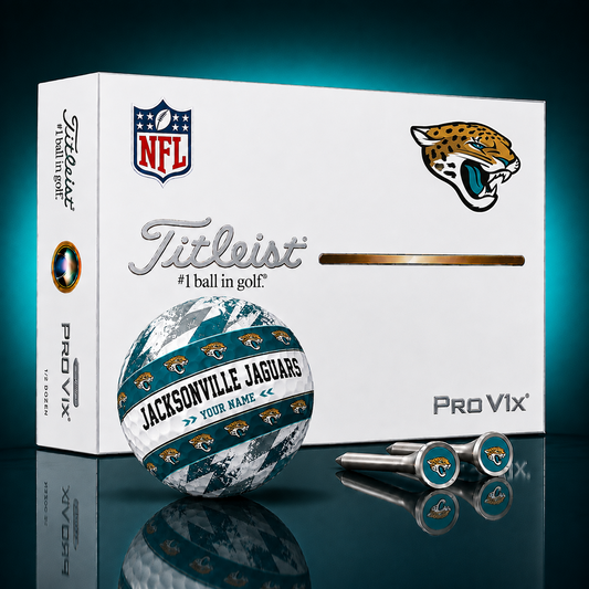 Titleist X Premium NFL JAC PERSONALIZED GOLF BALL LIMITED EDITION