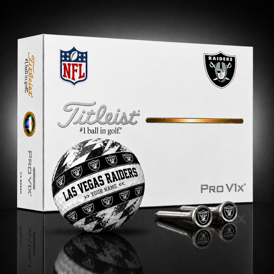 Titleist X Premium NFL LV PERSONALIZED GOLF BALL LIMITED EDITION