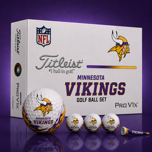 Titleist X Premium NFL MIN PERSONALIZED GOLF BALL LIMITED EDITION 2408 V2