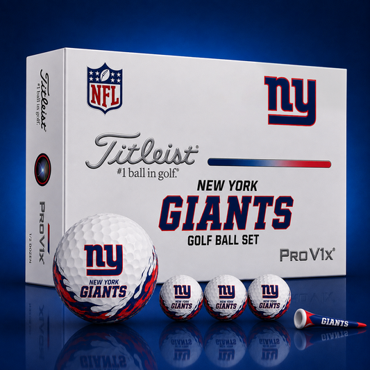 Titleist X Premium NFL NYG PERSONALIZED GOLF BALL LIMITED EDITION 2408 V2