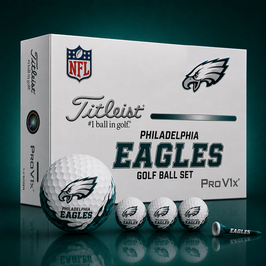 Titleist X Premium NFL PHI PERSONALIZED GOLF BALL LIMITED EDITION 2408 V2