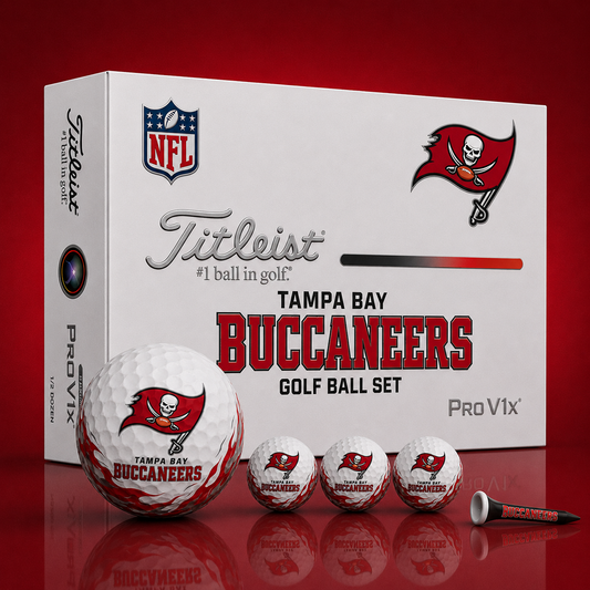Titleist X Premium NFL TB PERSONALIZED GOLF BALL LIMITED EDITION 2408 V2