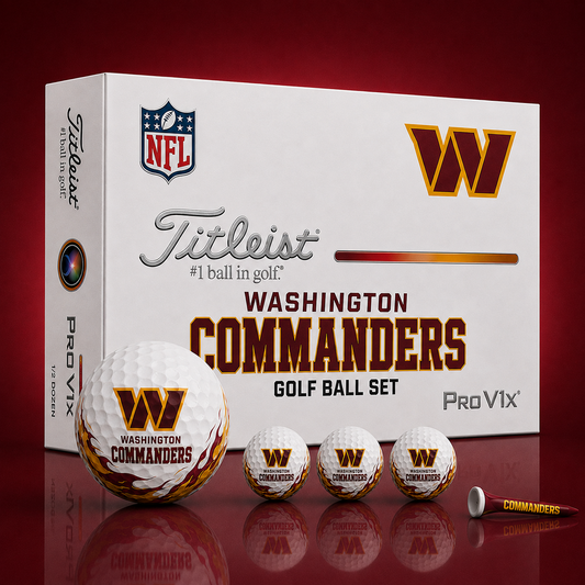 Titleist X Premium NFL WAS PERSONALIZED GOLF BALL LIMITED EDITION 2408 V2