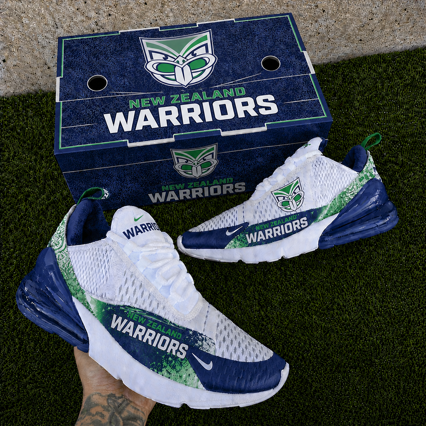 WAR x NRL Nike Air Max 270 Shoes