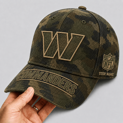 WAS x NFL Military Camo Classic Cap