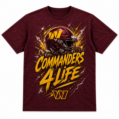 WAS x NFL Premium Fan For Life 3D Shirt