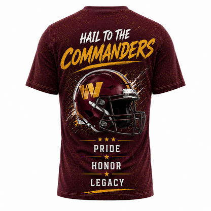 WAS x NFL Premium Skyline Pride Football T-Shirt