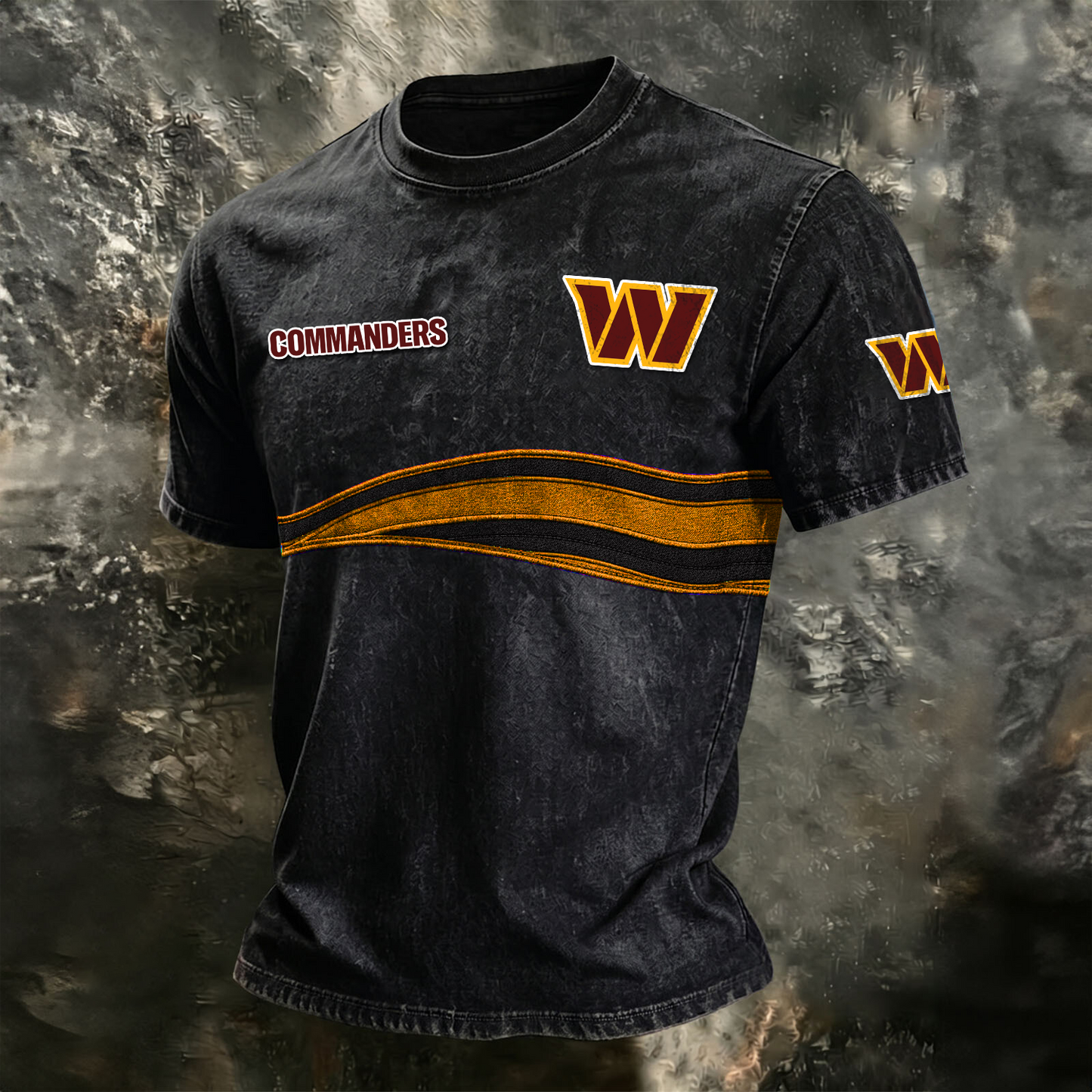 WAS x NFL Washed Cotton Retro Men's T-shirt