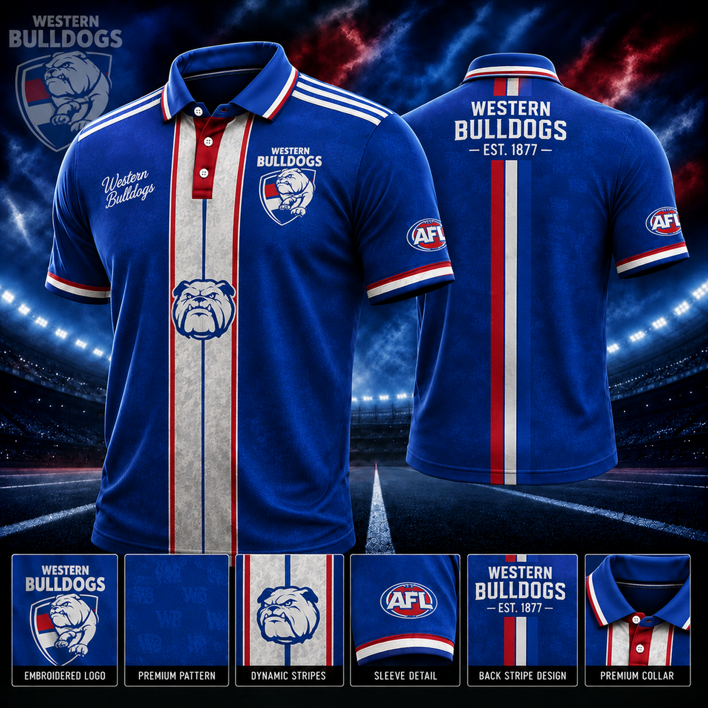 WB x AFL Polo Shirt Limited Edition