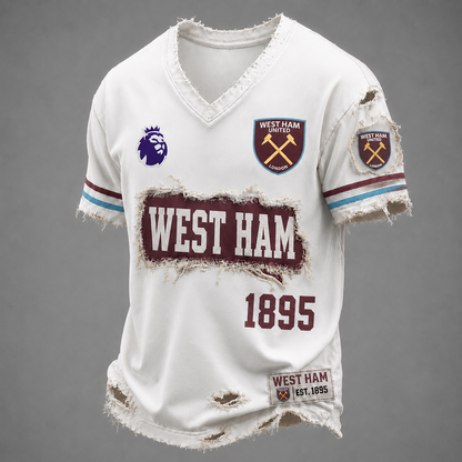 WHU x EPL LUXURY V-Neck T-Shirt 3005 DatND DVT