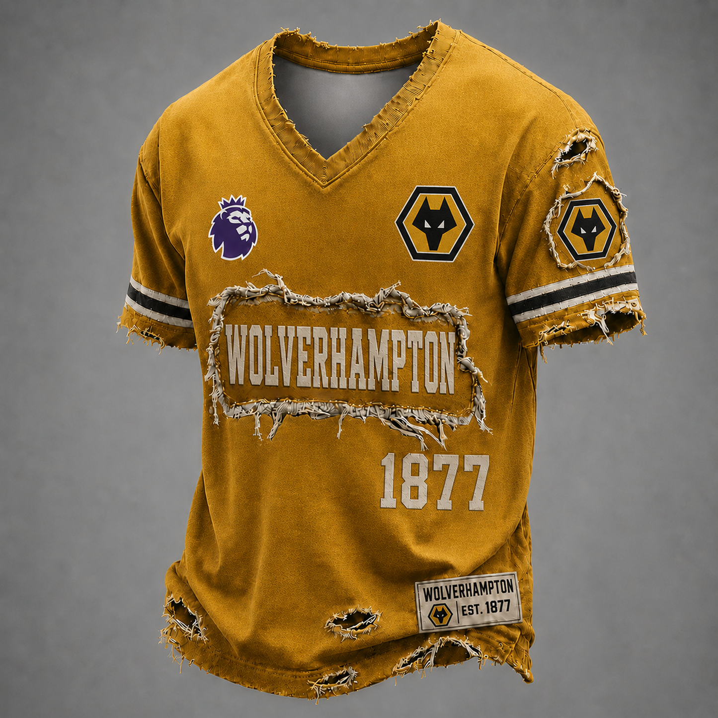 WOL x EPL LUXURY V-Neck T-Shirt 3005 DatND DVT