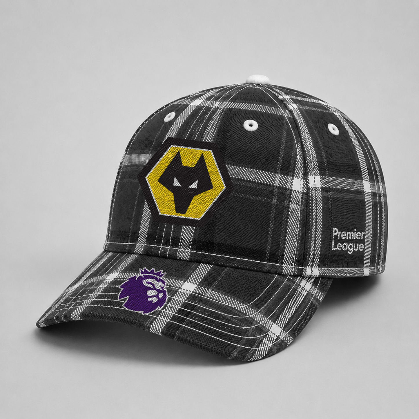 WOL x EPL Premium Varsity Plaid Cap