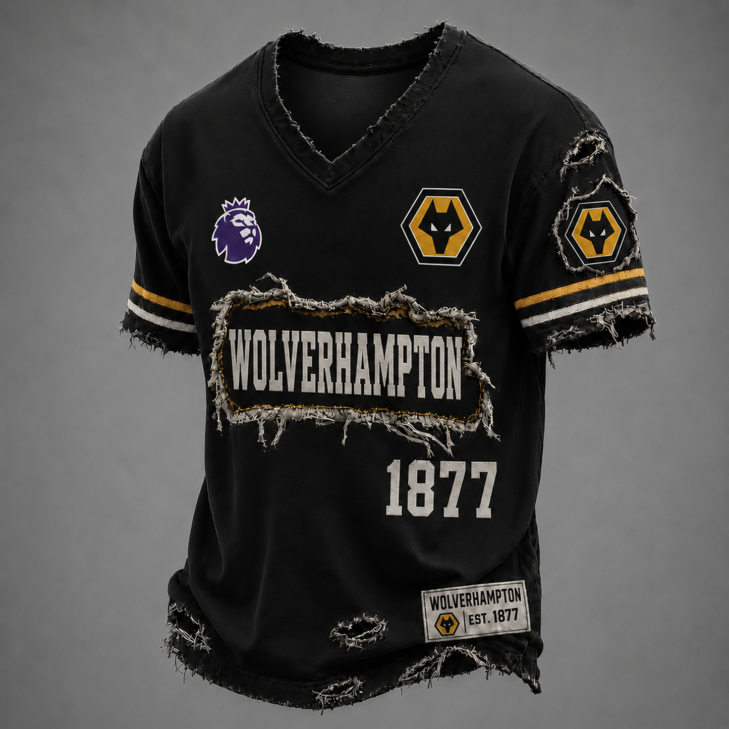 WOL x EPL LUXURY V-Neck T-Shirt 3005 DatND DVT