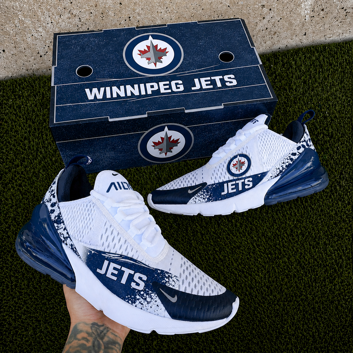 WPG x NHL Nike Air Max 270 Shoes