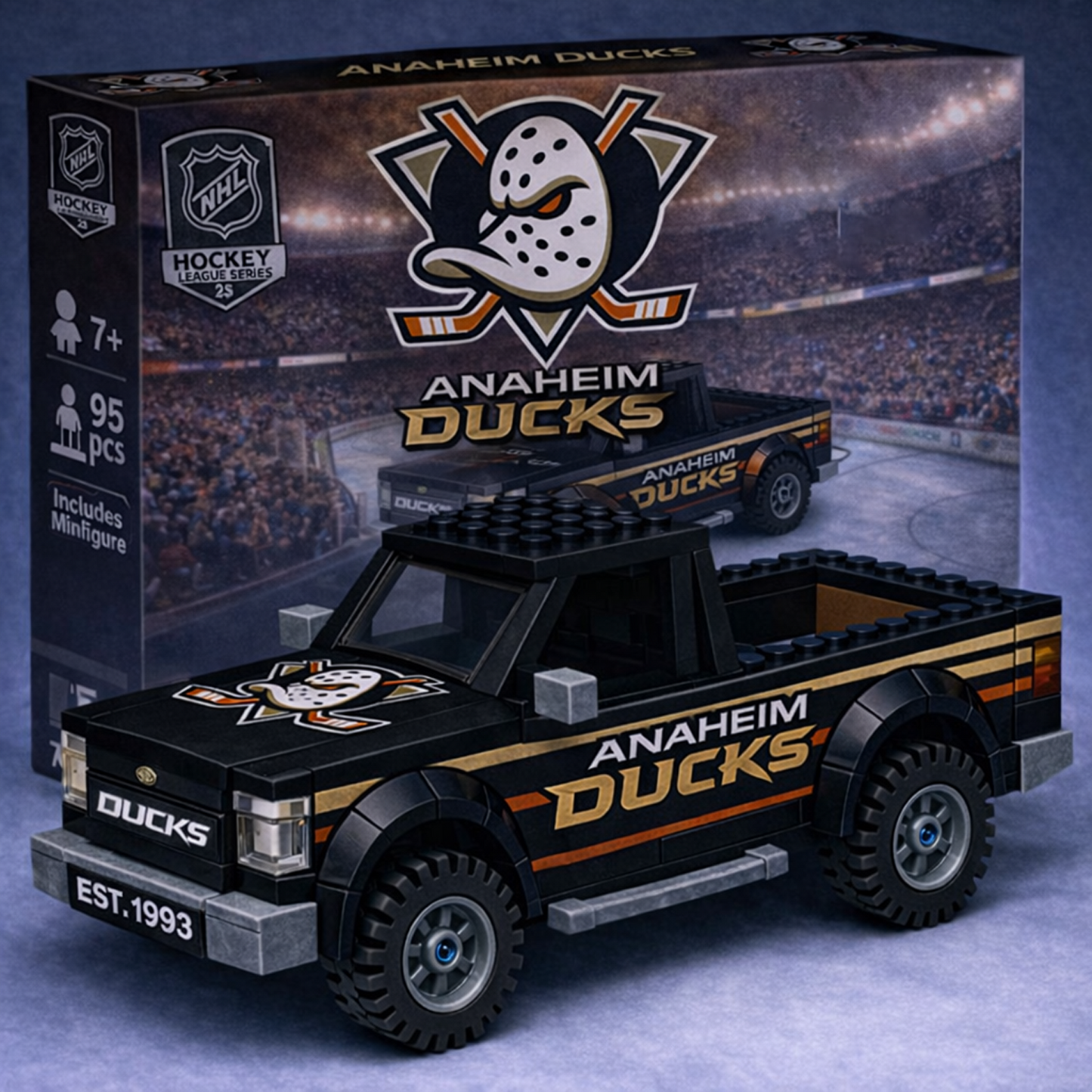 ANA x NHL Building Blocks Truck Toy Set V2 DatND DVT