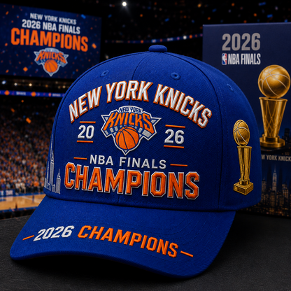 NYK x NBA Champions 2026 Premium Cap 0806 DatND DVT TanND