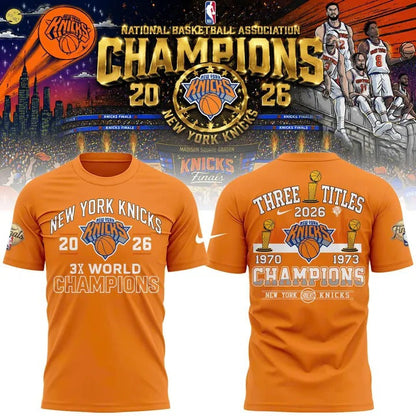 NYK x NBA Champions 2026 Aparael 3D DATND TANTD
