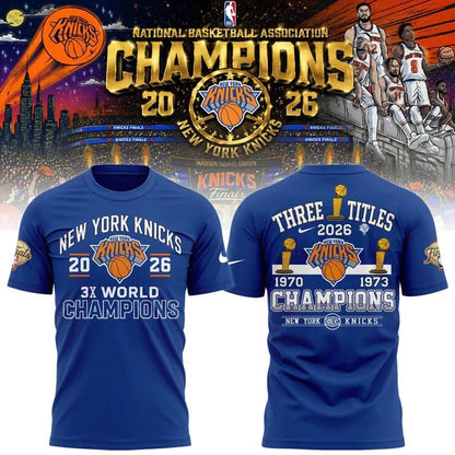 NYK x NBA Champions 2026 Aparael 3D DATND TANTD