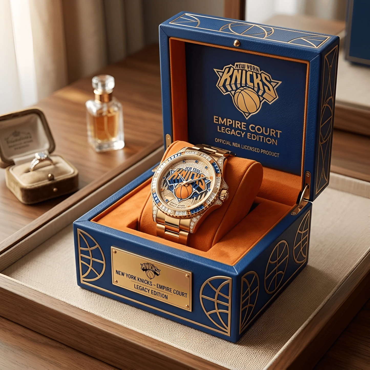 NYK Premium Stainless Steel Watch V1 DATND TANTD 310526