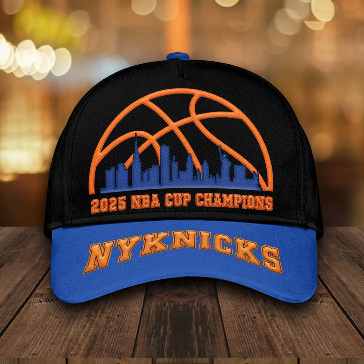 NYK x 2025 NBA Cup Champions Classic Cap DATND TANTD