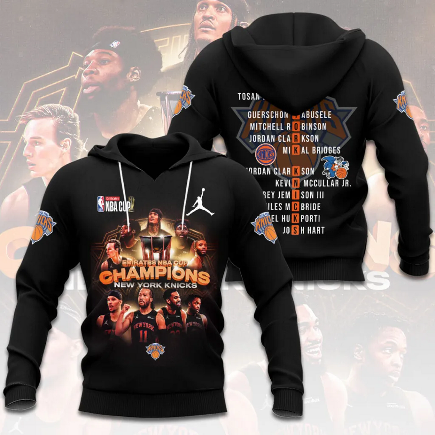 NYK x NBA 2025 NBA Cup Champions Aparael V6 DATND TANTD